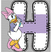 Cartoon letters-CL 419